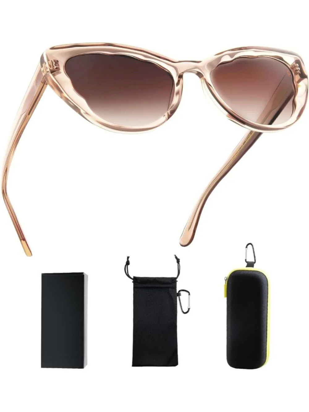 Retro Cat Eye Sunglasses for Women - UV400 Protection, Stylish Vintage Eyewear